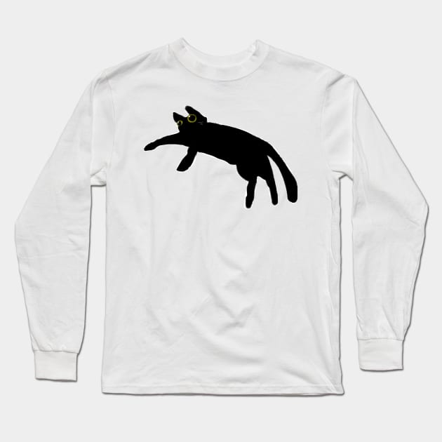 cat. Long Sleeve T-Shirt by chompfig